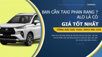 Bảng giá tham khảo dịch vụ Taxi Phan Rang